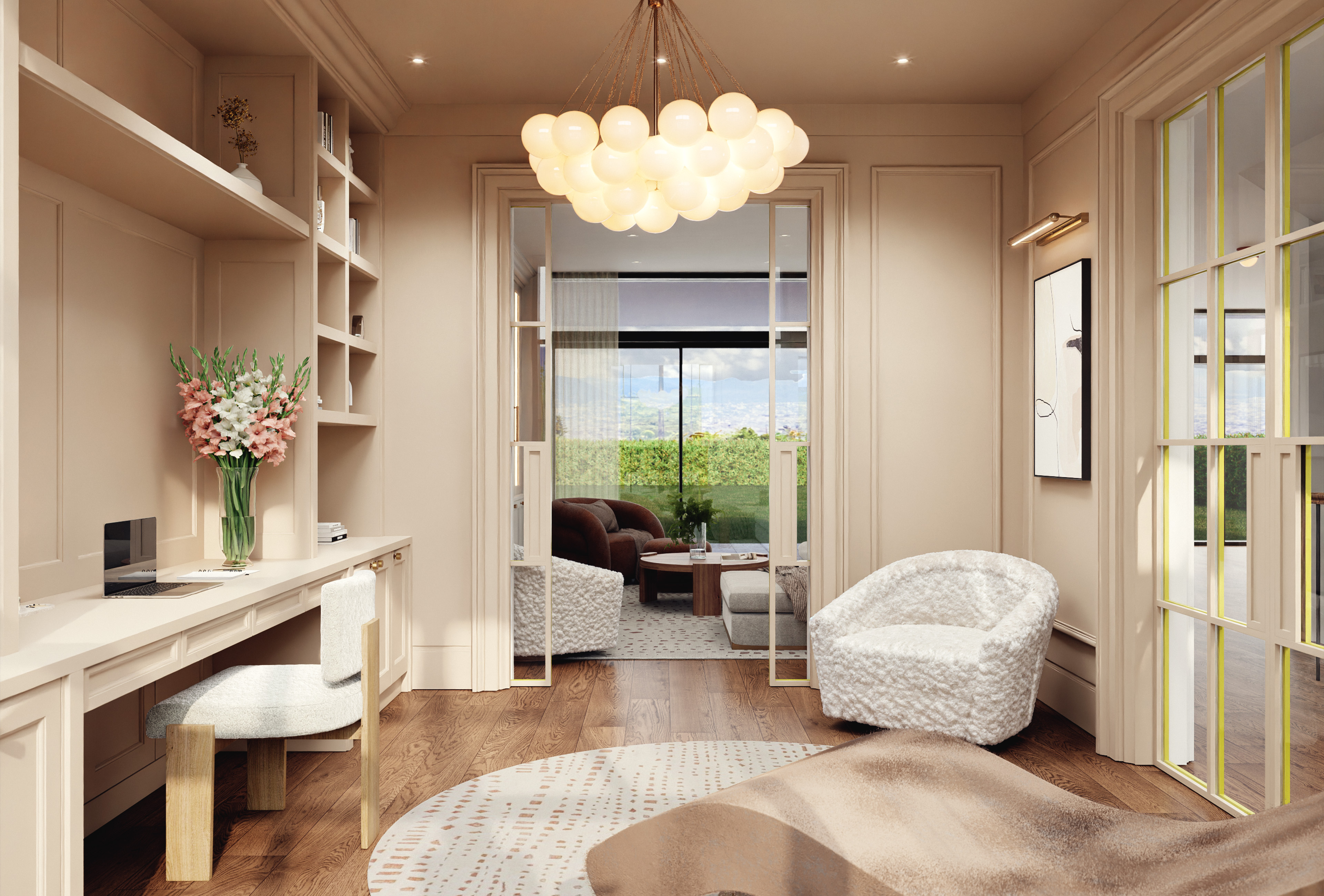 住宅室内装饰（注：这里interior常见理解为室内装饰、内部装修等意思，结合Residential House，这样翻译比较符合语境） 丨Canada丨Base A Studio-17