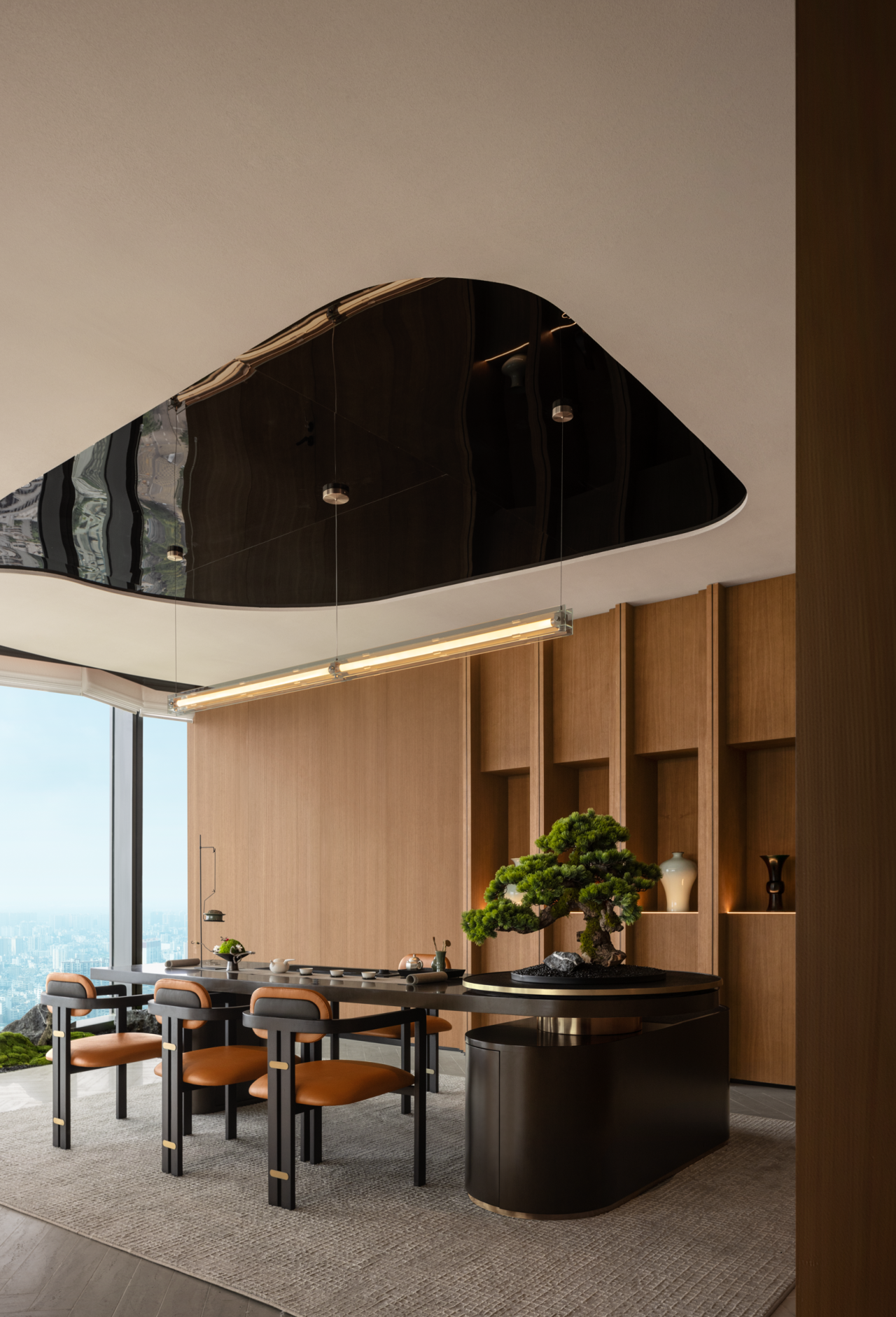 海口中交国际中心云端会客厅丨中国海口丨CAC京典设计-18