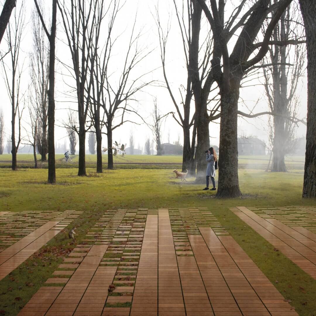 L’altro Paesaggio（库尼奥拉花园建筑与环境改造项目）丨意大利费拉拉丨Atelier Poem-15