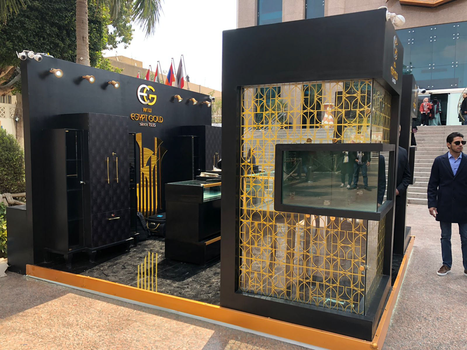 Egypt Gold Booth Display-1