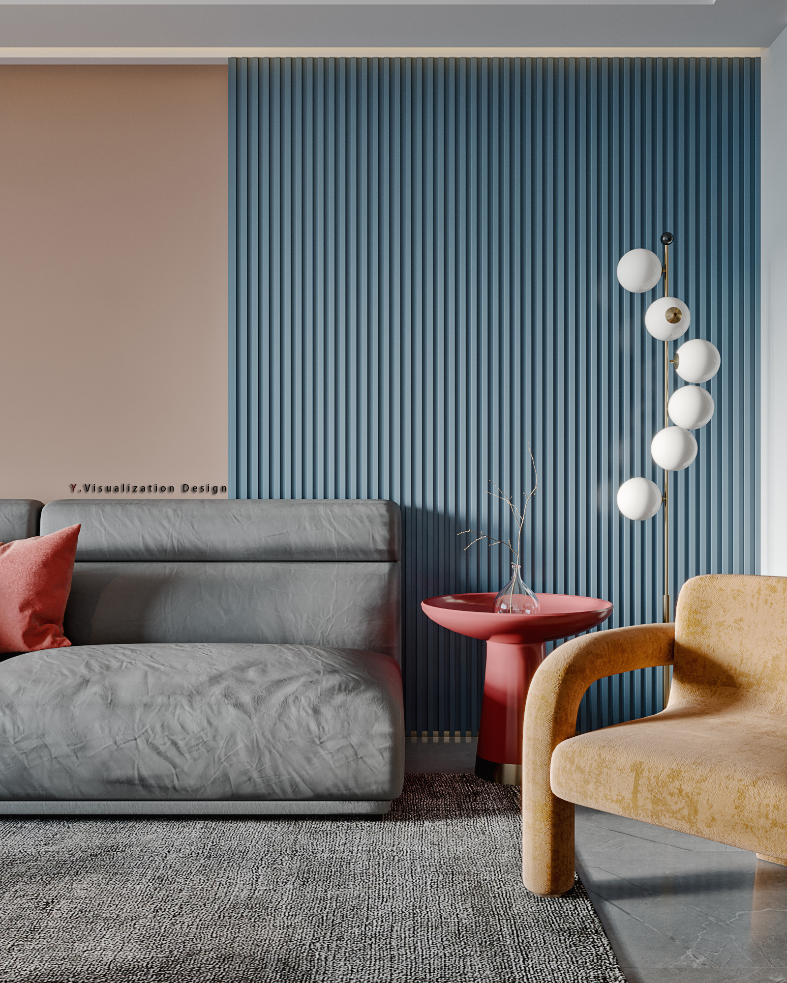 浙江吴彦祖打造现代简约家居，色彩斑斓的魅力空间-6