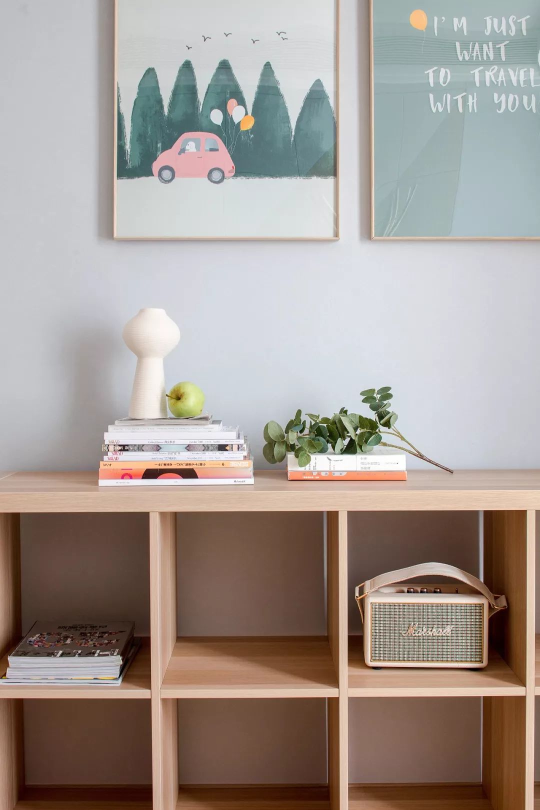 145㎡清新原木公寓，几何线条打造通透空间-70