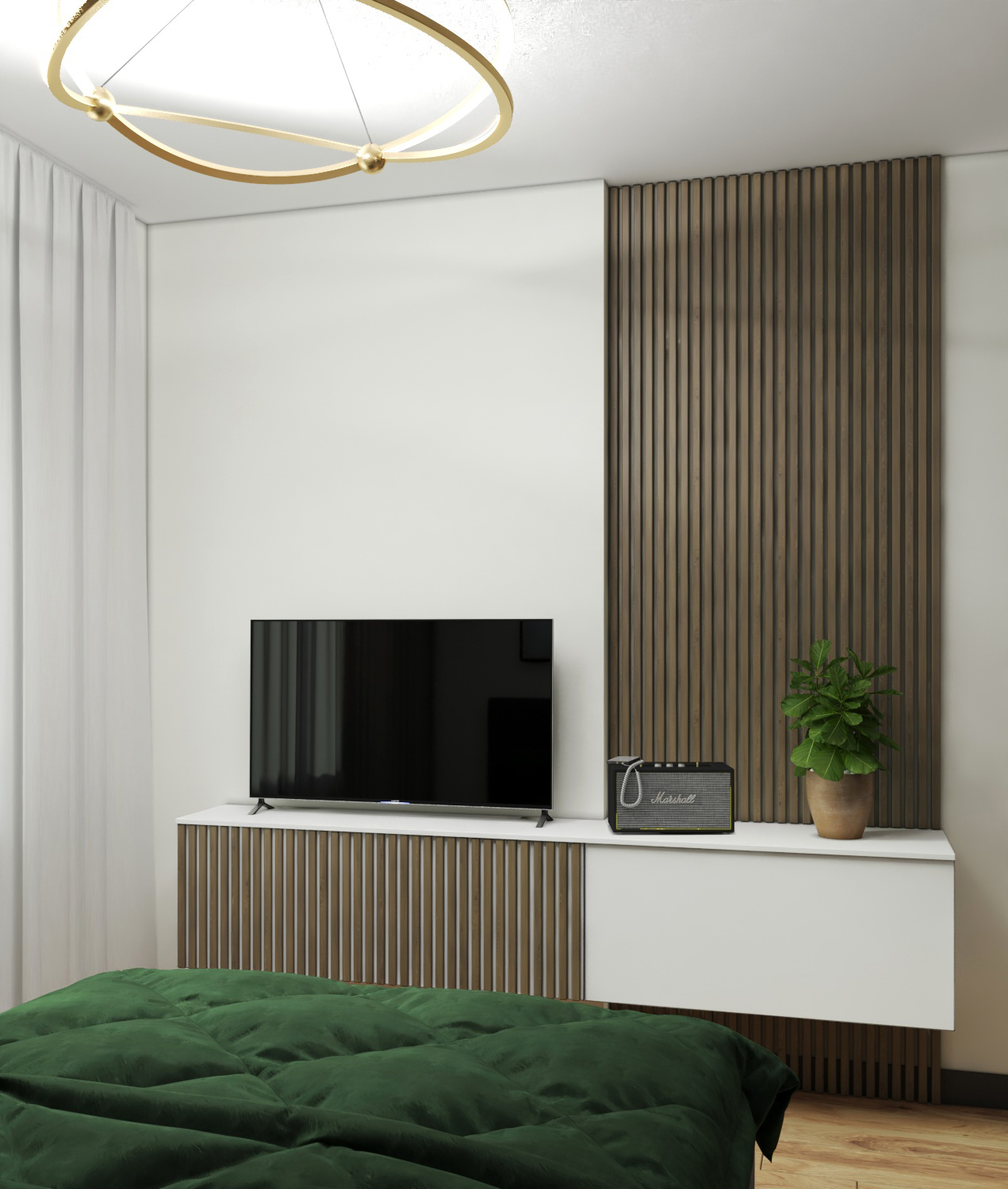 1 bedroom colours interior design-4