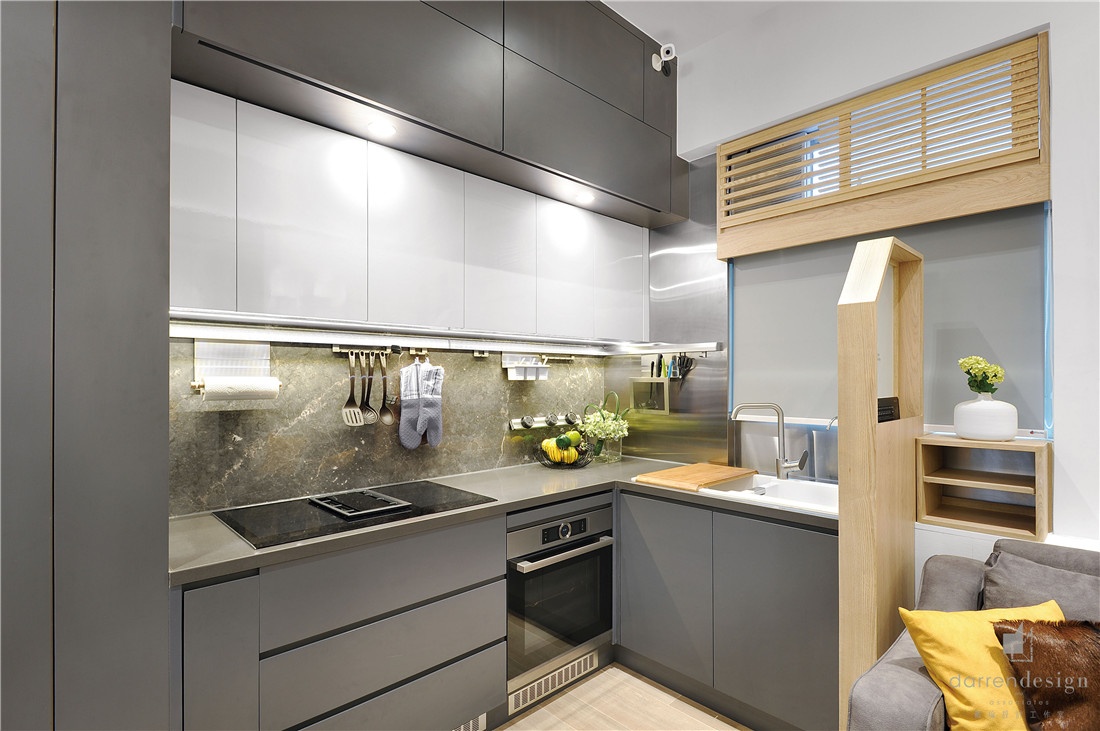 香港 2 居室住宅，现代简约收纳空间-16