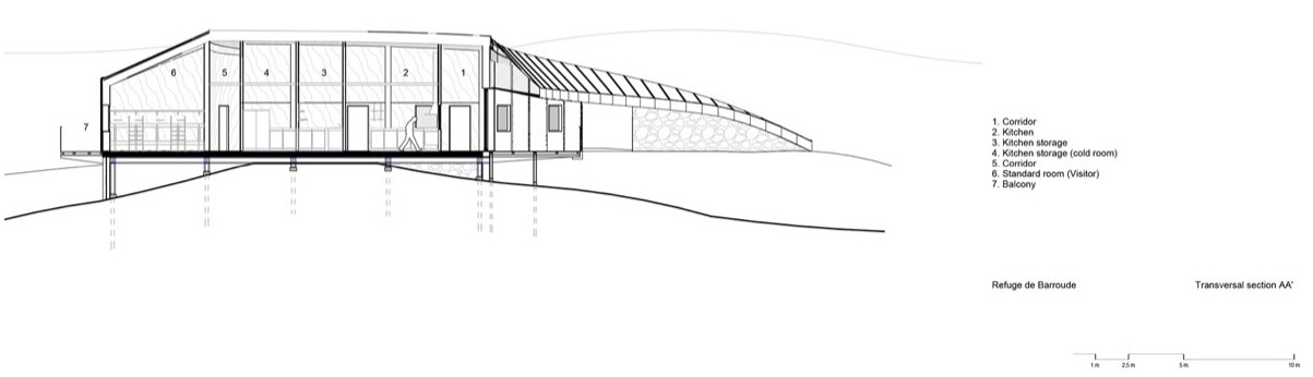 Barroude山中庇护所丨法国丨Snøhetta-40