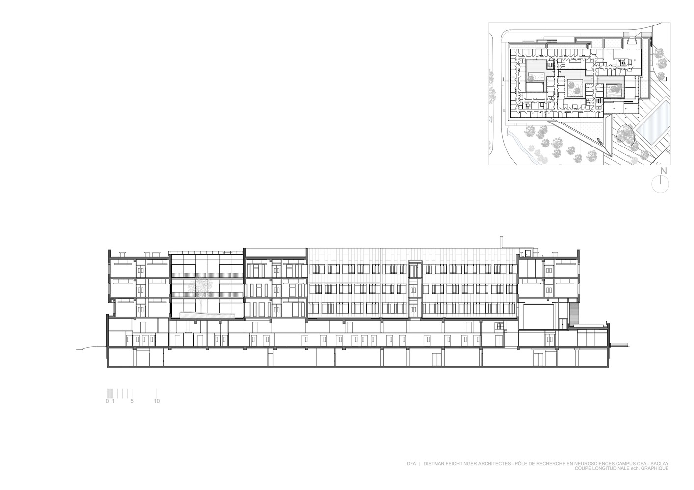 巴黎萨克雷神经科学研究所丨法国巴黎丨Dietmar Feichtinger Architectes-63