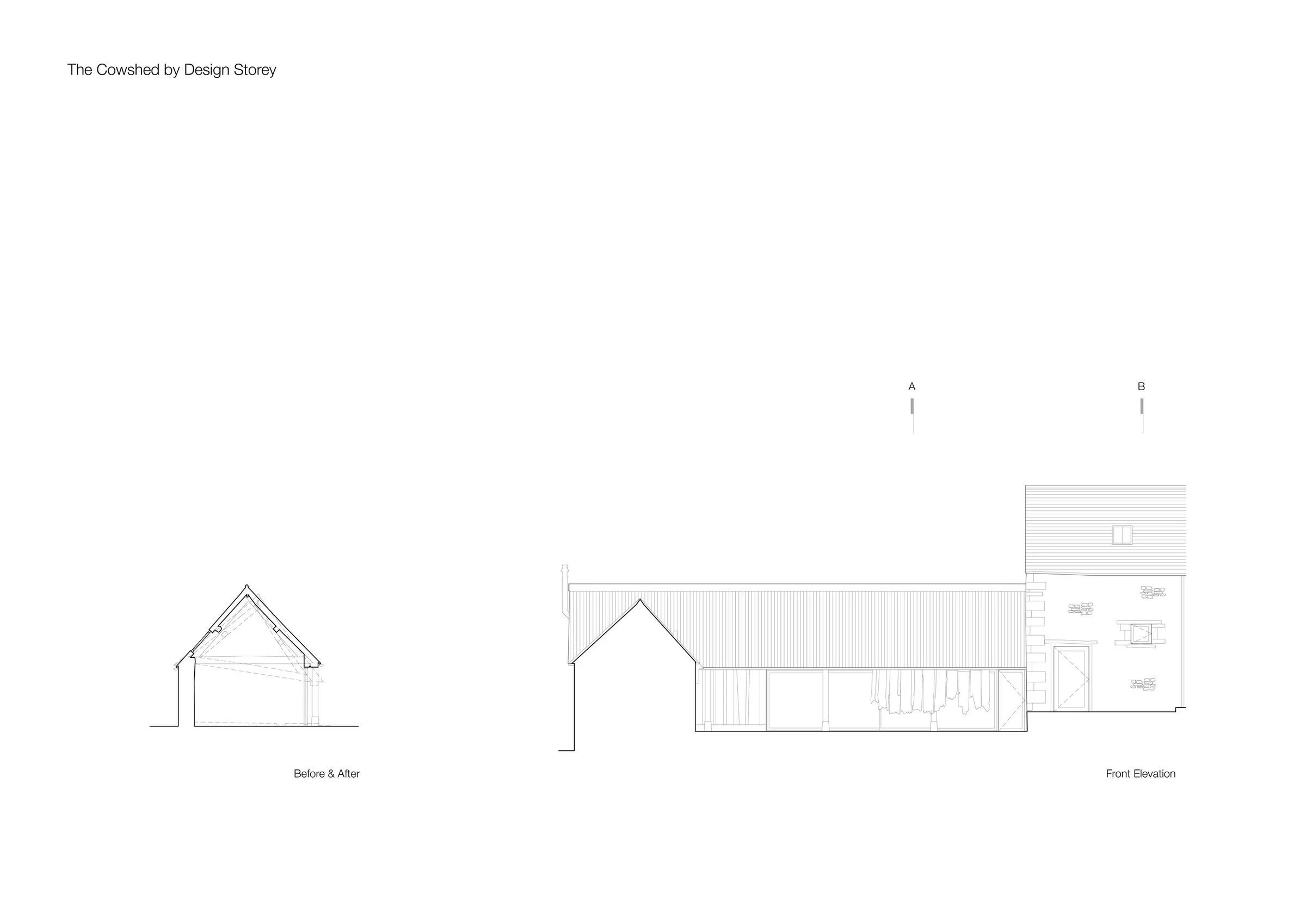 科茨沃尔德牛棚丨英国格洛斯特丨Design Storey-40