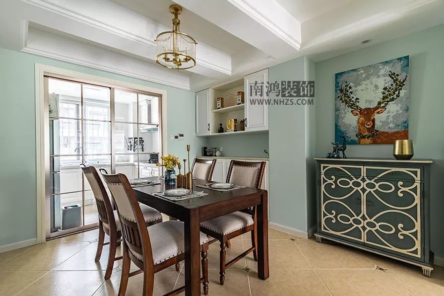 政苑小区 200㎡简美风二手房改造 | 化腐朽为神奇的设计-14