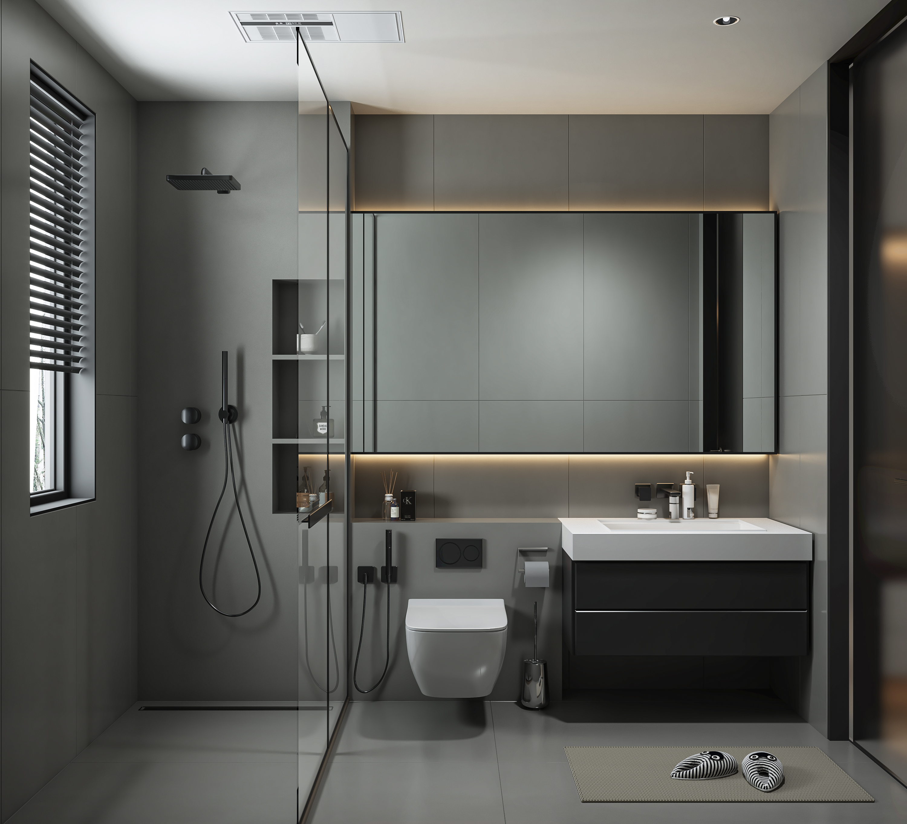 碧桂园现代简约风室内设计丨成都彭州云墨设计工作室-20