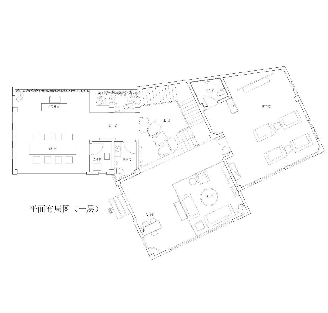 依山而立的雯雯之家 | 原木与化石的纯净邂逅-0