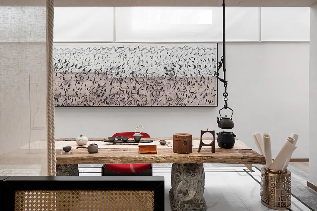 春风十里样板 · 复古中古风设计重塑优雅生活空间丨路明,王岩,刘伟-35