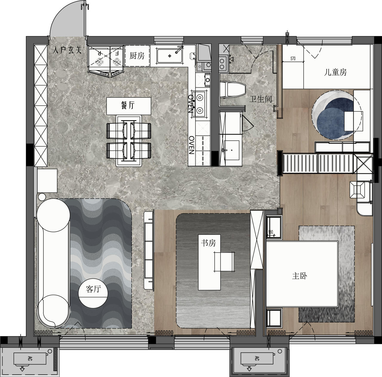 沈阳华润润悦湾样板间丨中国沈阳丨北京靳朝晖设计有限公司-30
