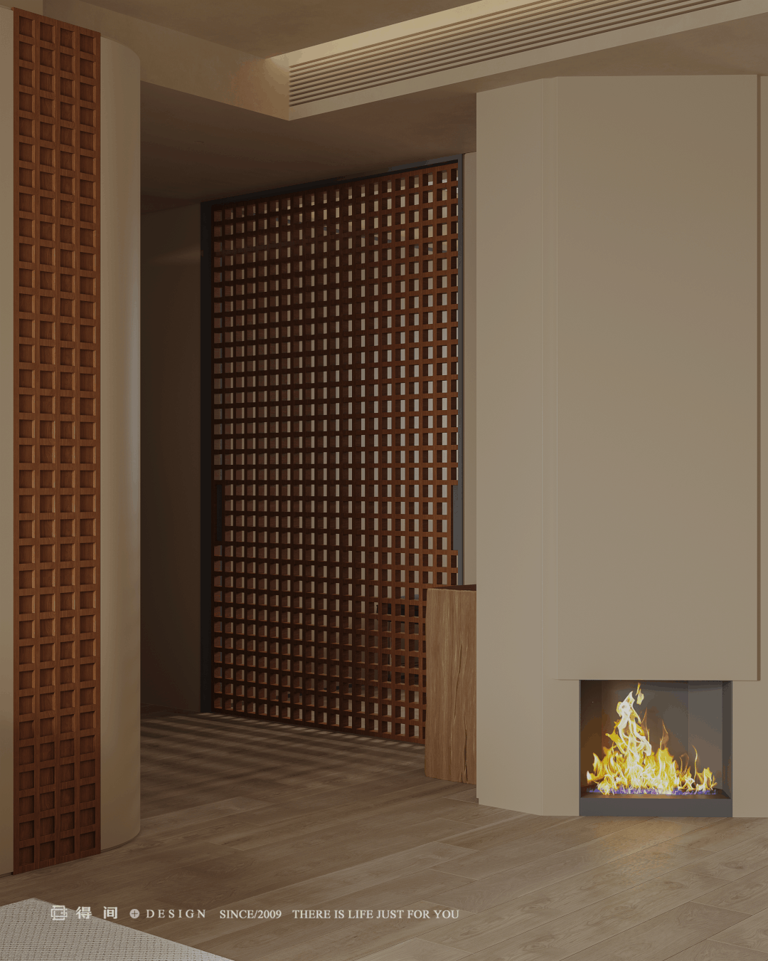 得间设计丨107㎡中古风二人世界，于平凡生活中拿捏住电影里的高级感-21