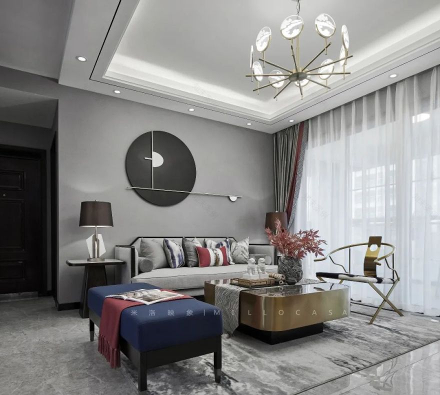 华一美达家园新中式样板间丨中国郴州丨米洛映象-5