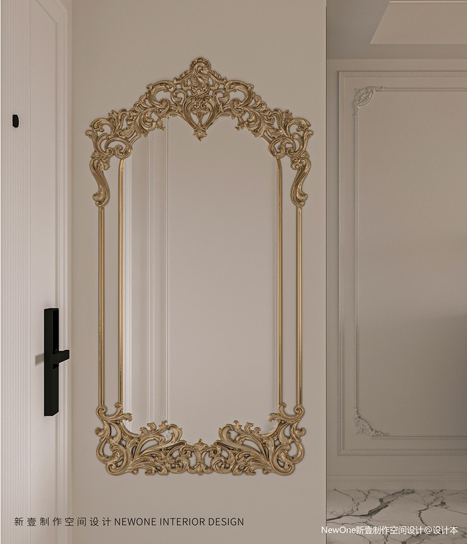 雅居乐花园三居120平米优雅法式装修案例-14