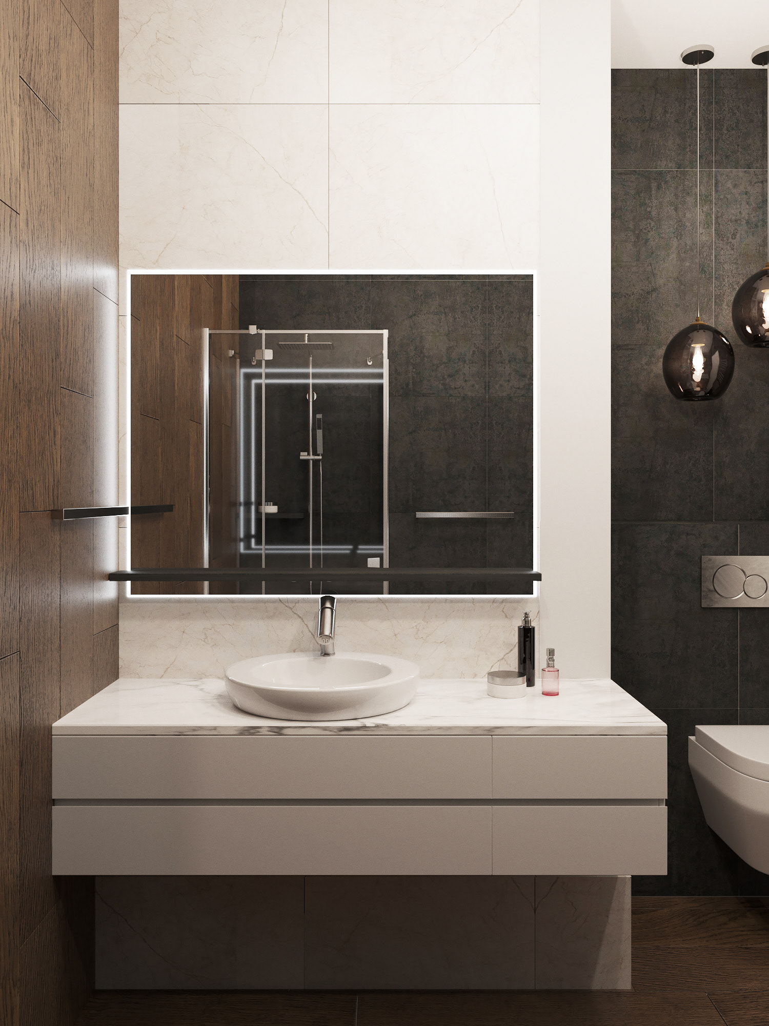 俄罗斯圣彼得堡 90㎡现代年轻家庭设计-16