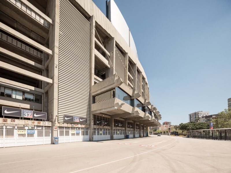 诺坎普球场首次扩建丨西班牙巴塞罗那-37