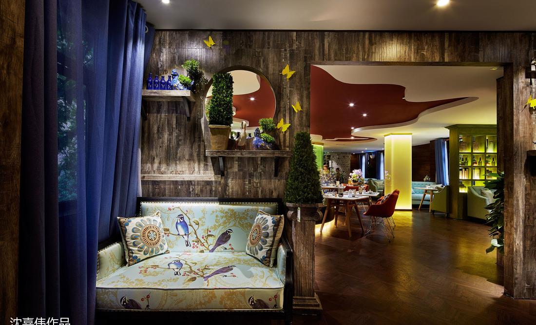 沈嘉伟设计作品—澜悦东南亚料理餐厅-12