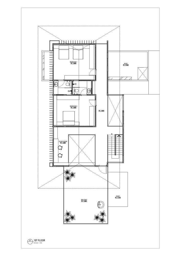 印尼别墅 Dhsac Residence丨印度尼西亚雅加达丨Bitte Design Studio-37