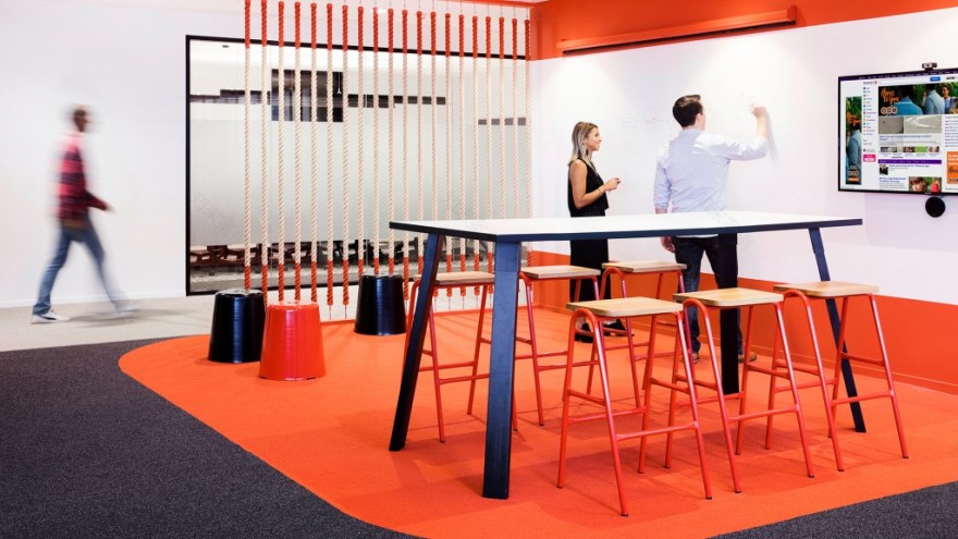 Yahoo7 联手 Gensler 打造活力四溢的协作空间-4