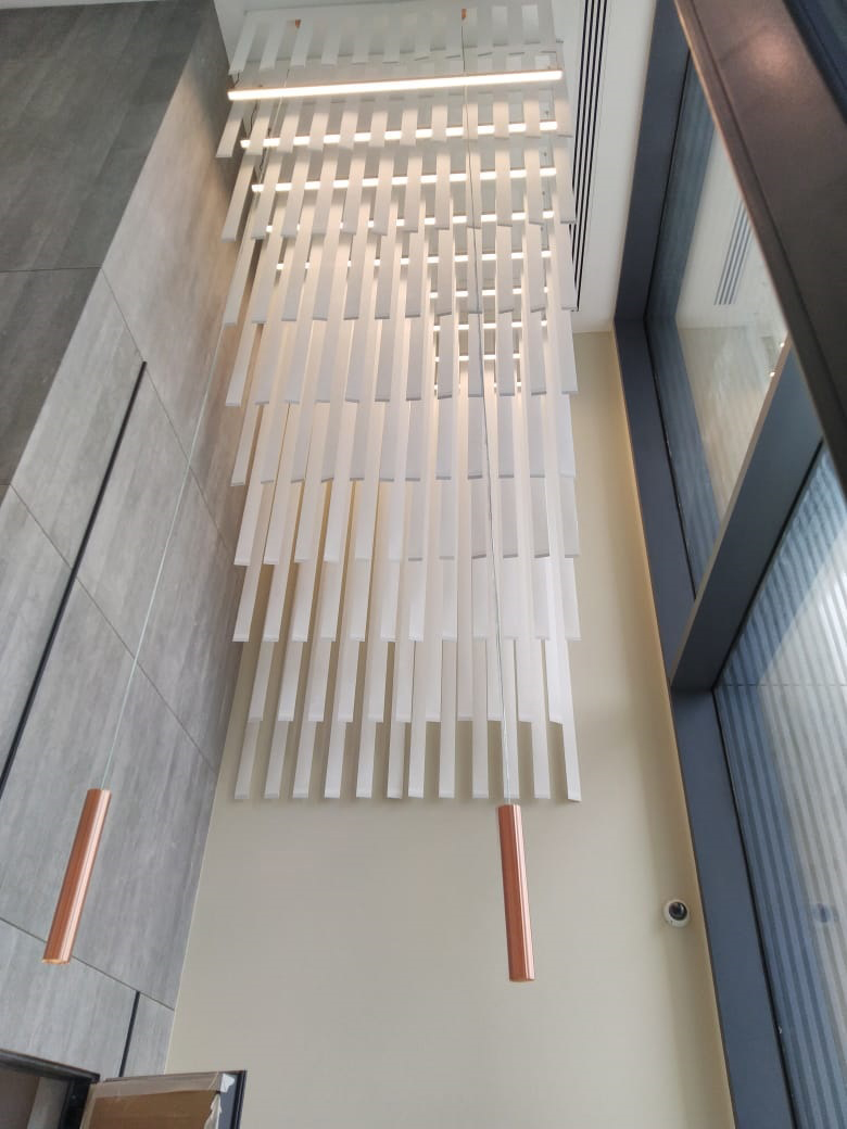 法国纹理纸灯箱装饰-7