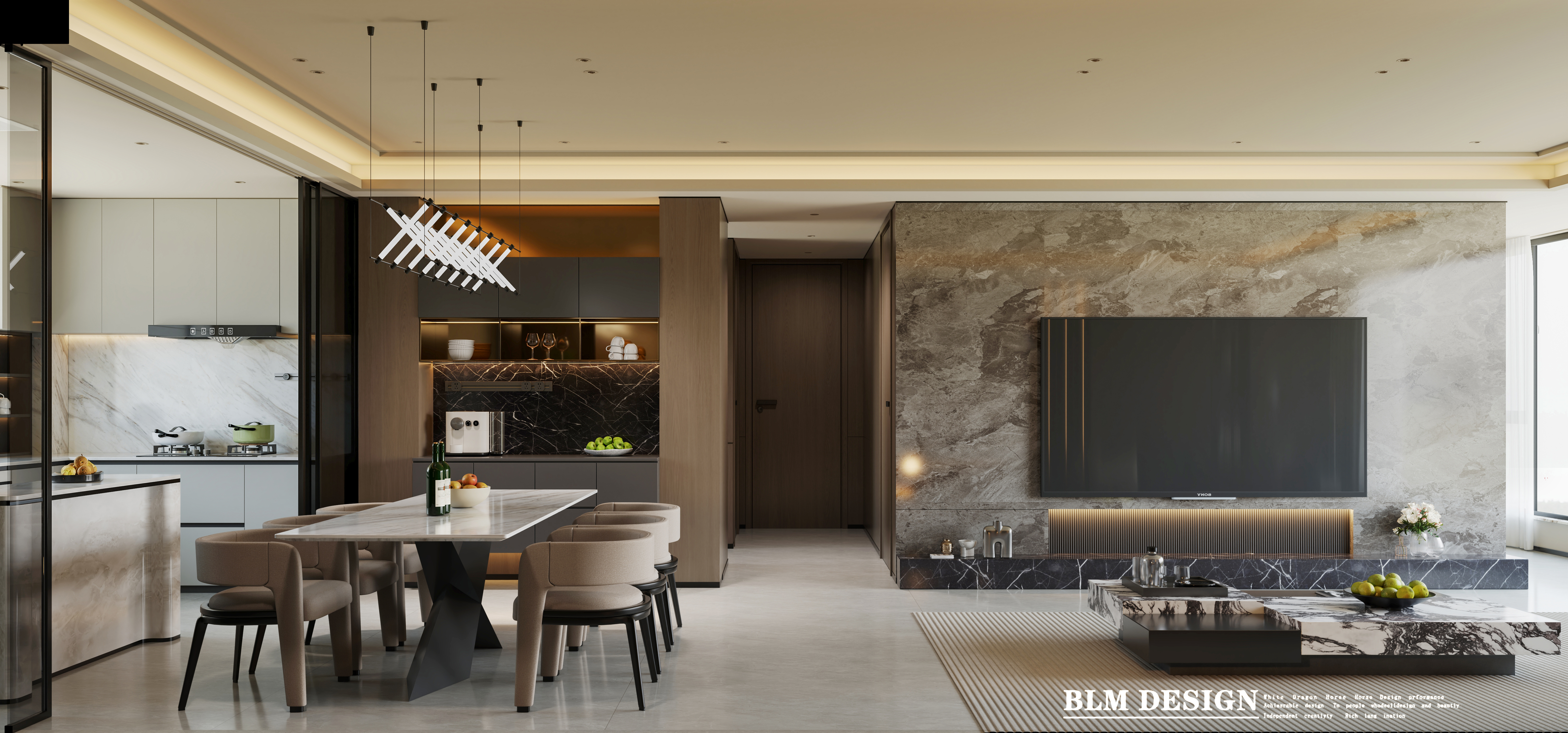 意式轻奢丨白龙马效果图-1