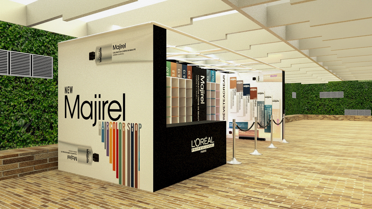 欧莱雅美奇丝染发展示厅丨L´oréal-17