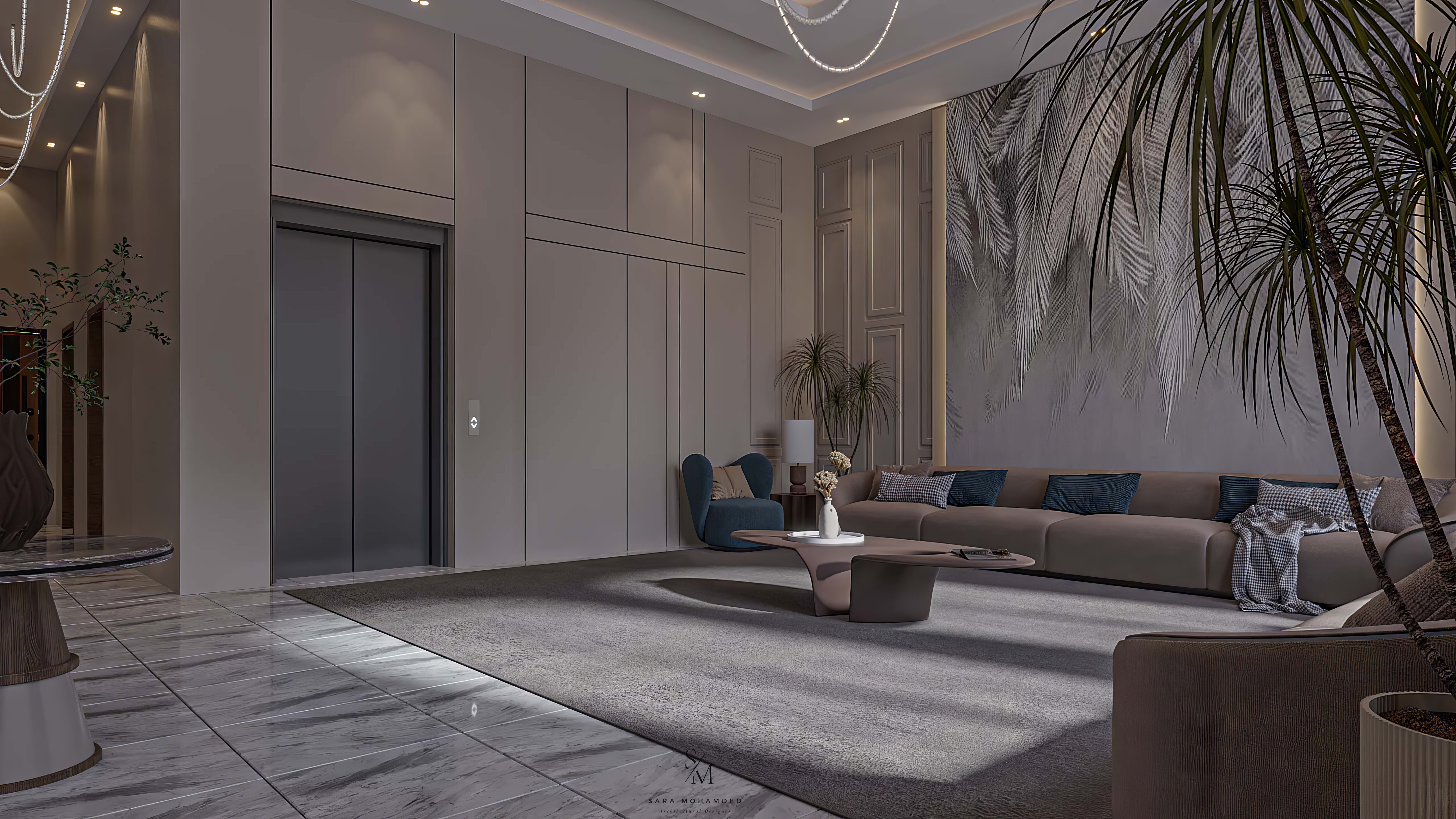 现代别墅客厅设计丨PLAN INTERIOR-9