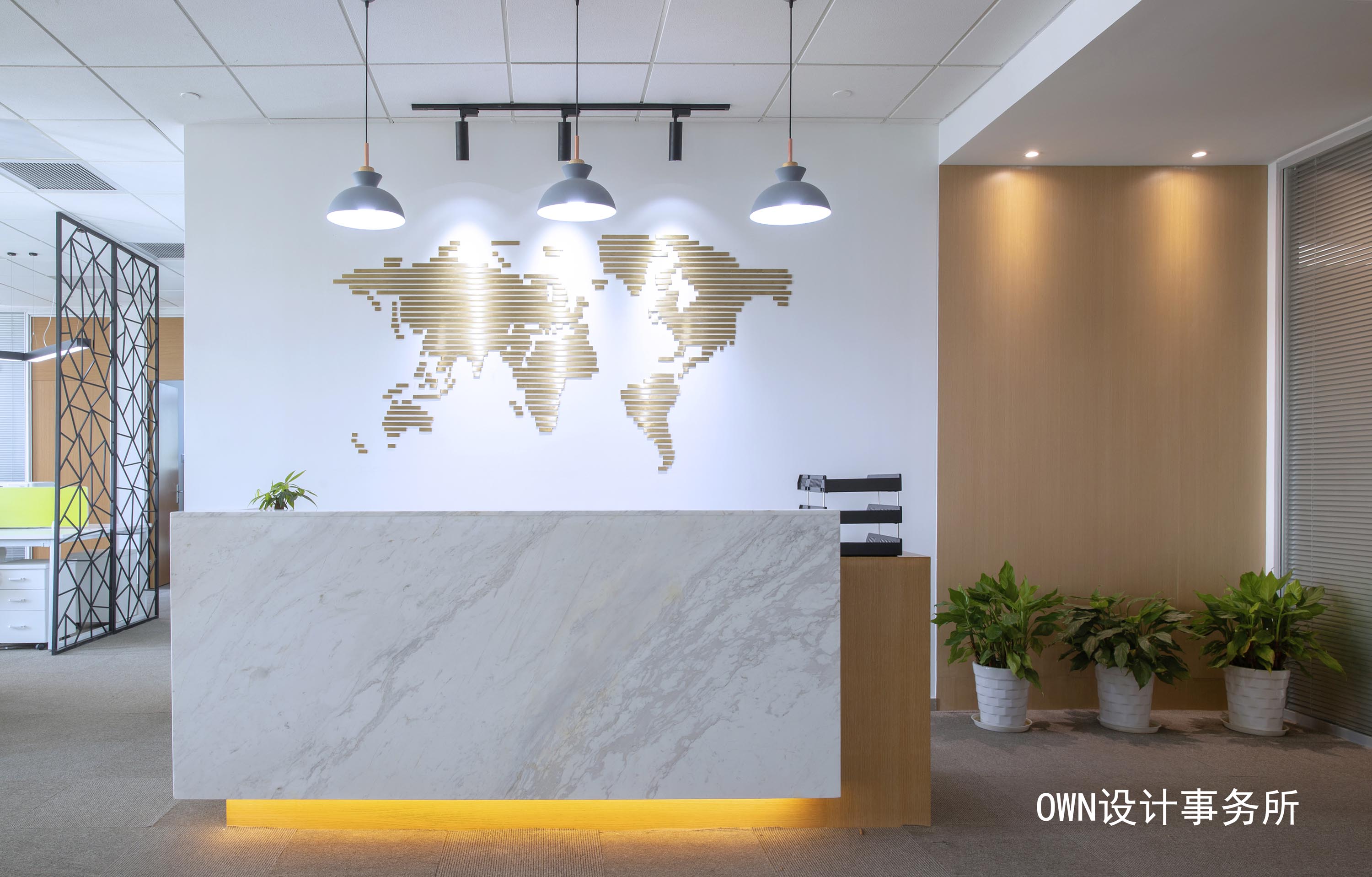 南京麒麟人工智能产业园,现代简约风格的办公空间设计-8