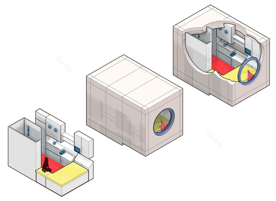 “中银胶囊塔”(Капсульная башня «Накагин»)丨日本东京丨黑川纪章(Кисё Курокава)-15