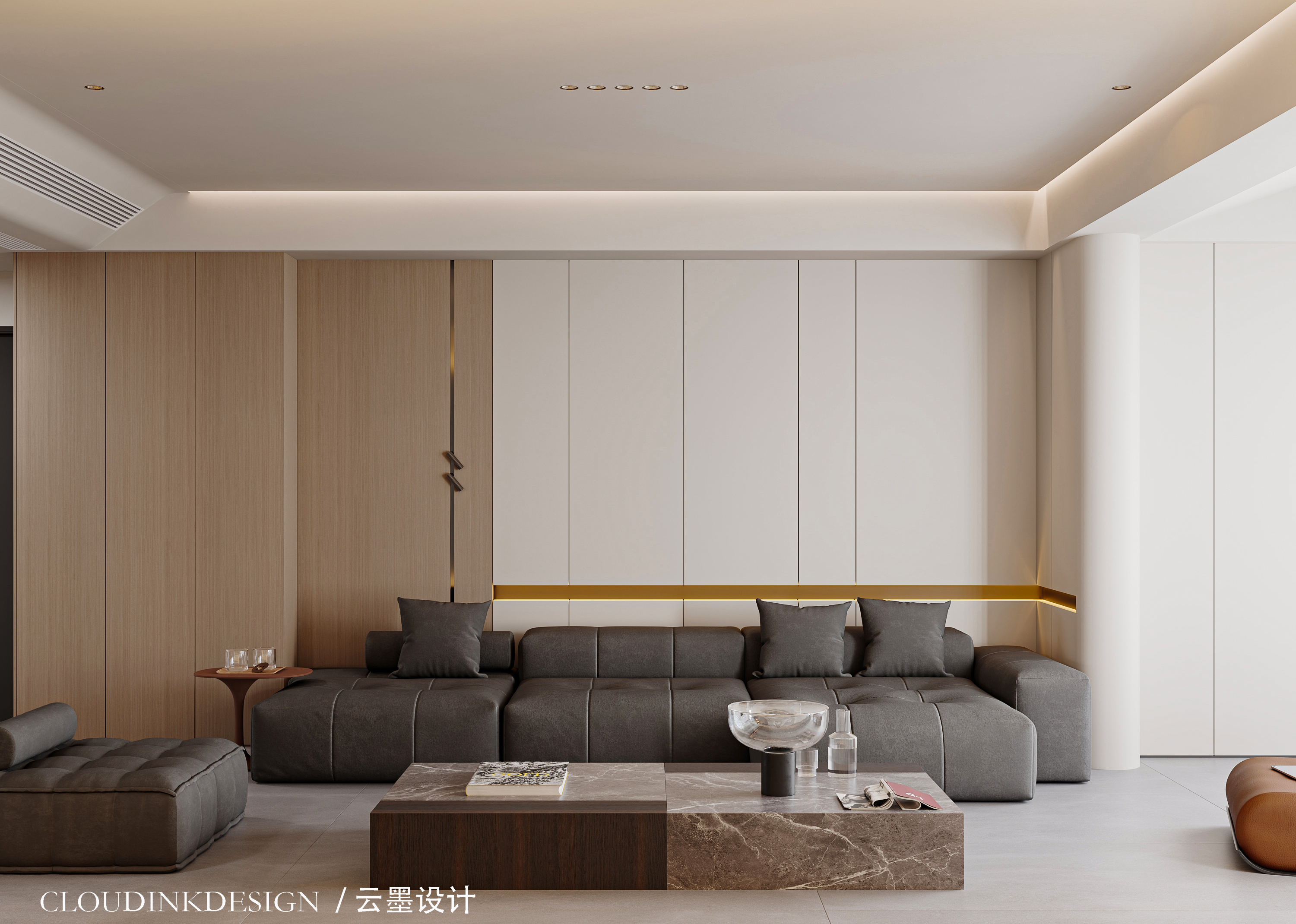 现代简约 紫御澜庭-0