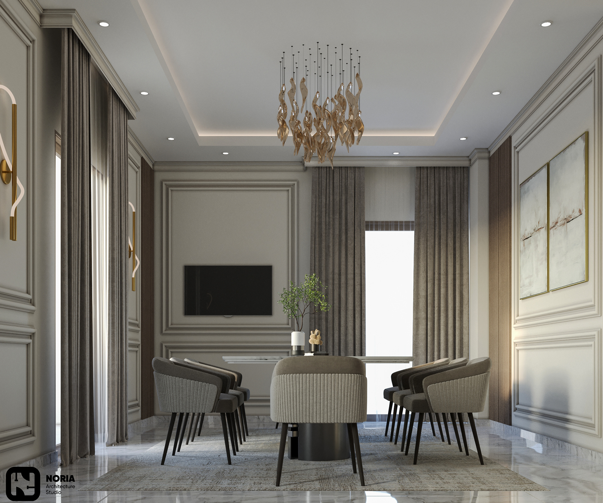接待厅丨Egypt丨Noria Studio-9