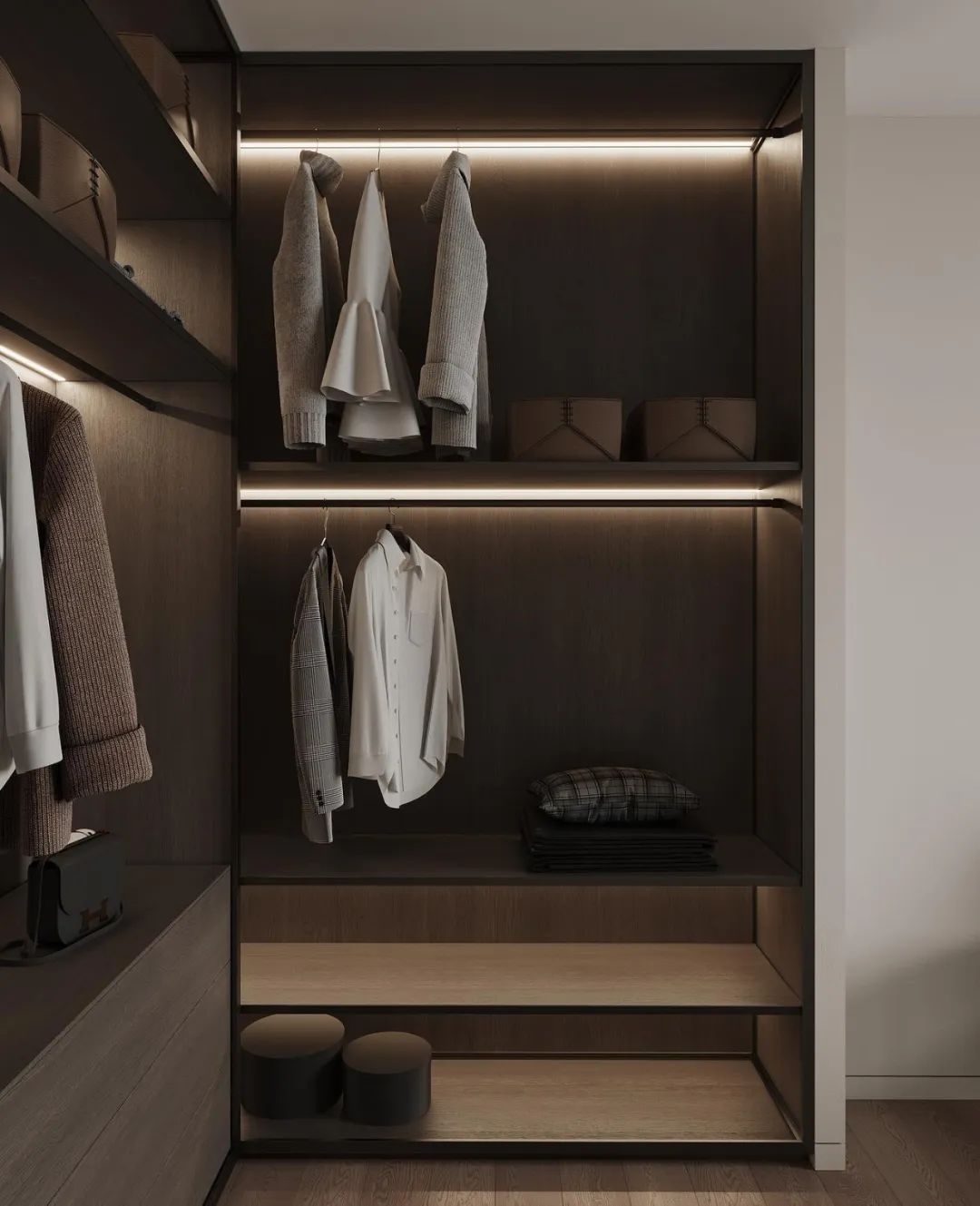 莫斯科浅色系公寓设计 超精致！-15