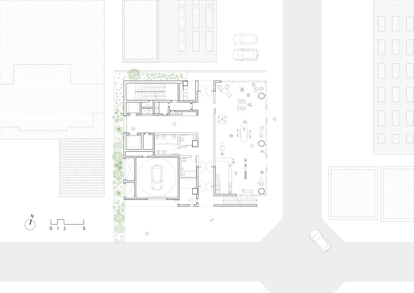 首尔"H"型办公楼-62