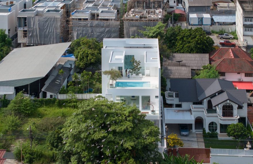 บ้านสีขาว โฮมสตูดิโอที่ผสานพื้นที่อยู่อาศัยในบ้านหลากฟังก์ชัน-3