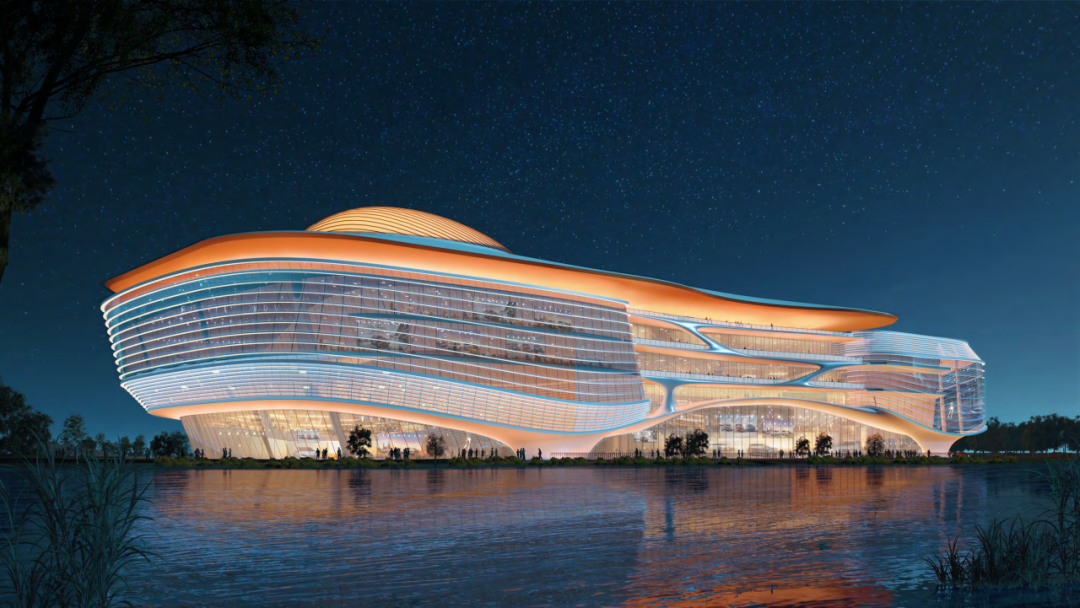 项目|曲线美学未来建筑：汽车交易展示中心建设项目-26