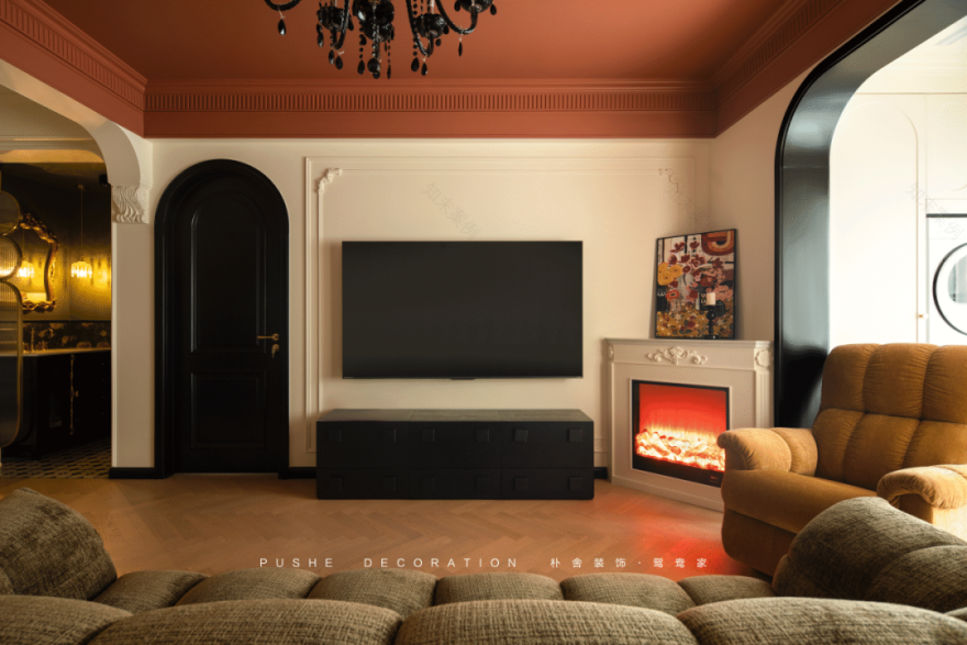 新作|摩登复古法式风,红与黑的极致碰撞-30