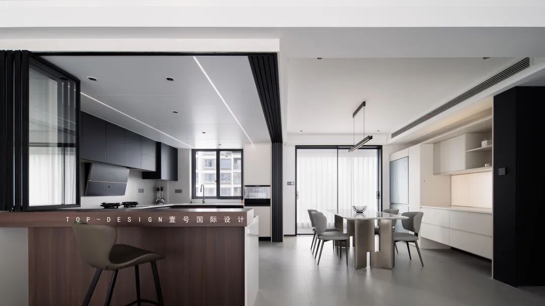 【壹号国际】实景拍摄 · 皮革,木调与光的意式协奏丨壹号国际设计-29