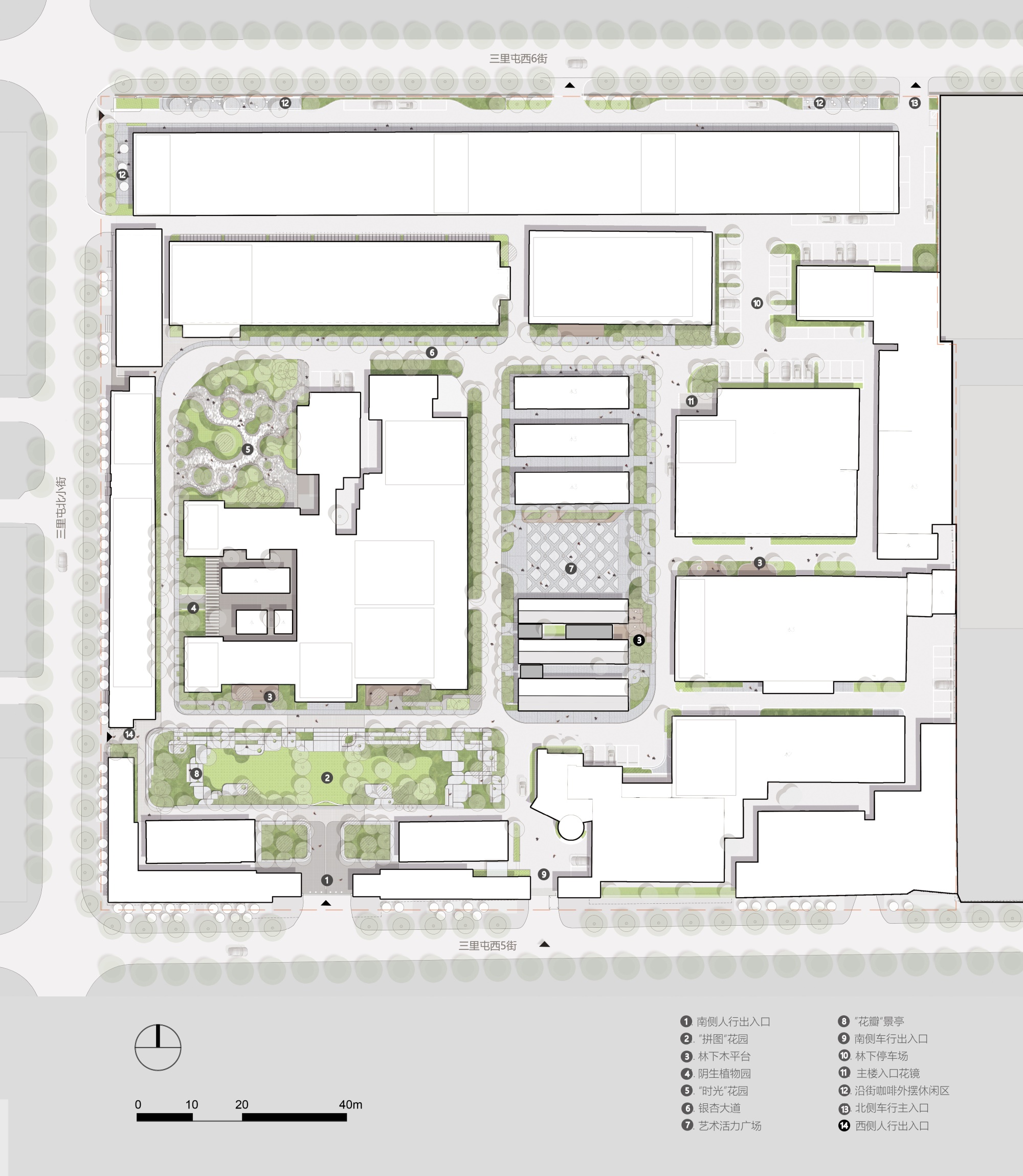 北京市三里屯西五街5号院花园丨中国北京丨OneScape一域景观事务所-226