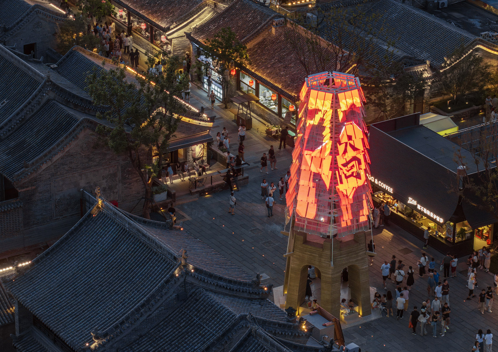 大同古城东南邑丝路塔丨中国大同丨象界设计机构-61