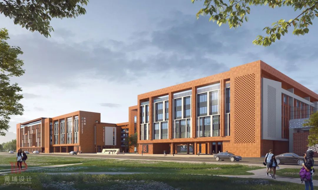 “古典与现代”立体化校园设计｜中山市东区松苑中学-136