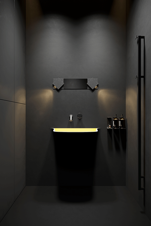 高级黑++自然绿家居空间设计丨Igor Sirotov Architects-44