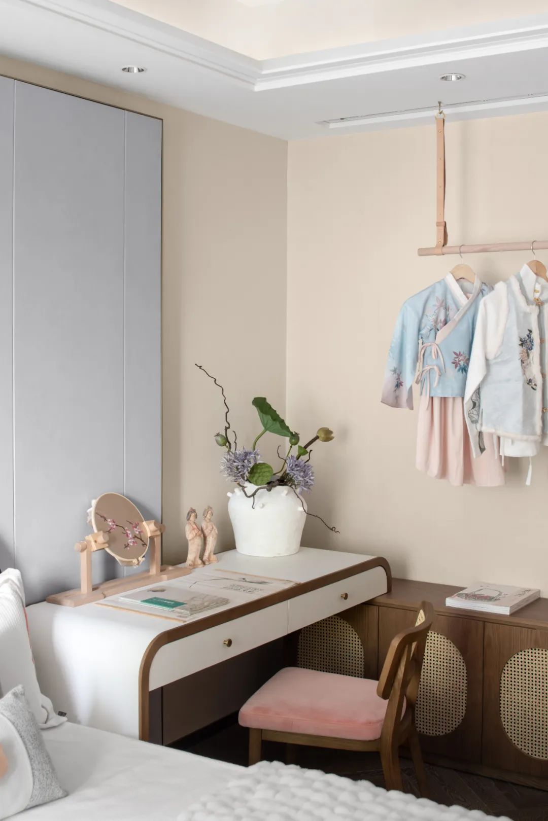 长沙建发松雅院下叠样板间丨中国长沙丨元禾大千(软装),深圳盘石设计有限公司(硬装)-23