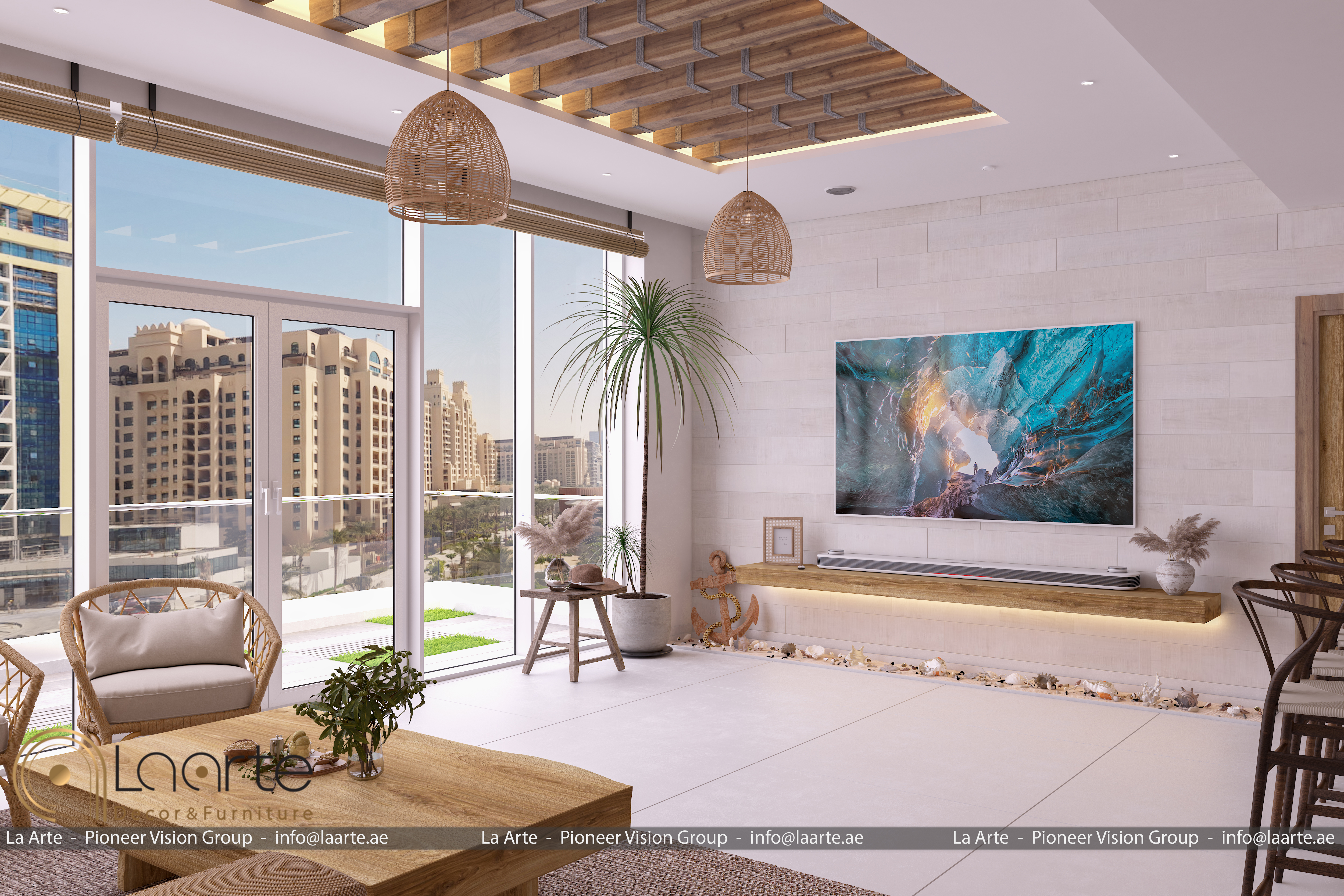 Palm Islands Flat 私人公寓设计丨阿联酋迪拜丨laarte.ae-11