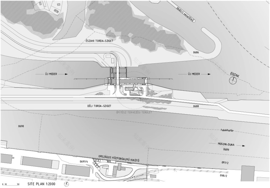 匈牙利 MosoniDanube 防洪闸门控制大楼丨TÉRHÁLÓZAT-87