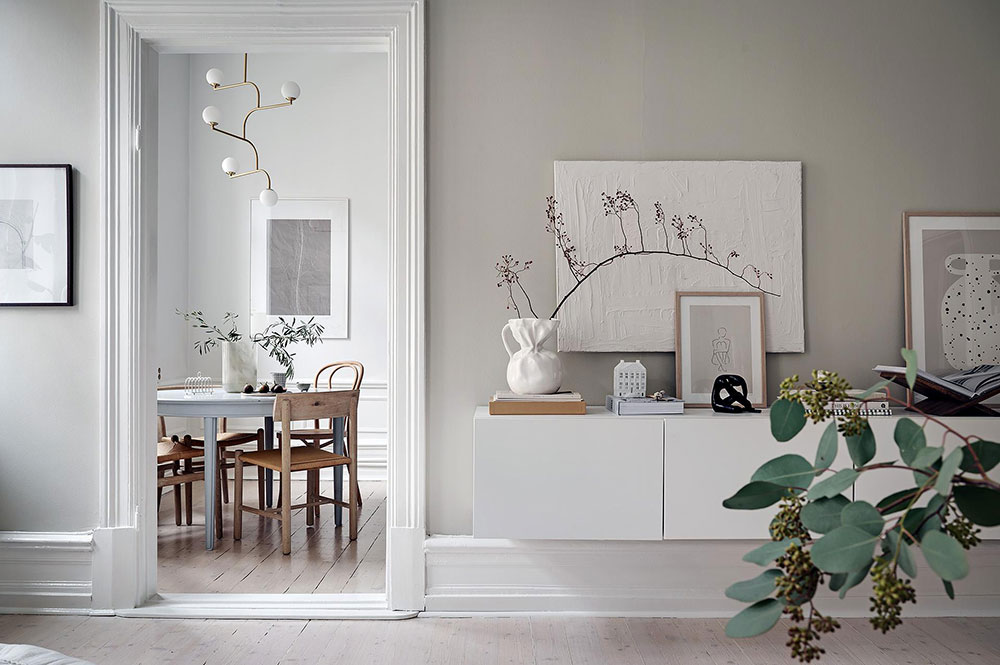 北欧风格瑞典公寓 | 温馨轻盈的优雅设计-8