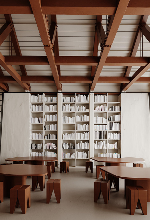 LIBRARY DESIGN/ Tiftif office-0