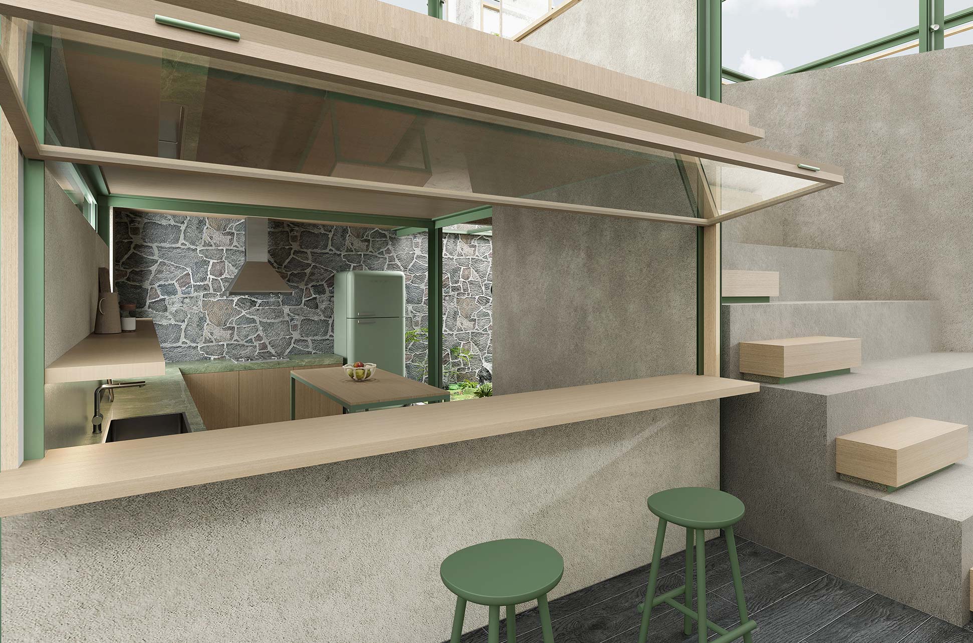 《SPACE DESIGN·院里花开》丨中国长沙丨舍近-15