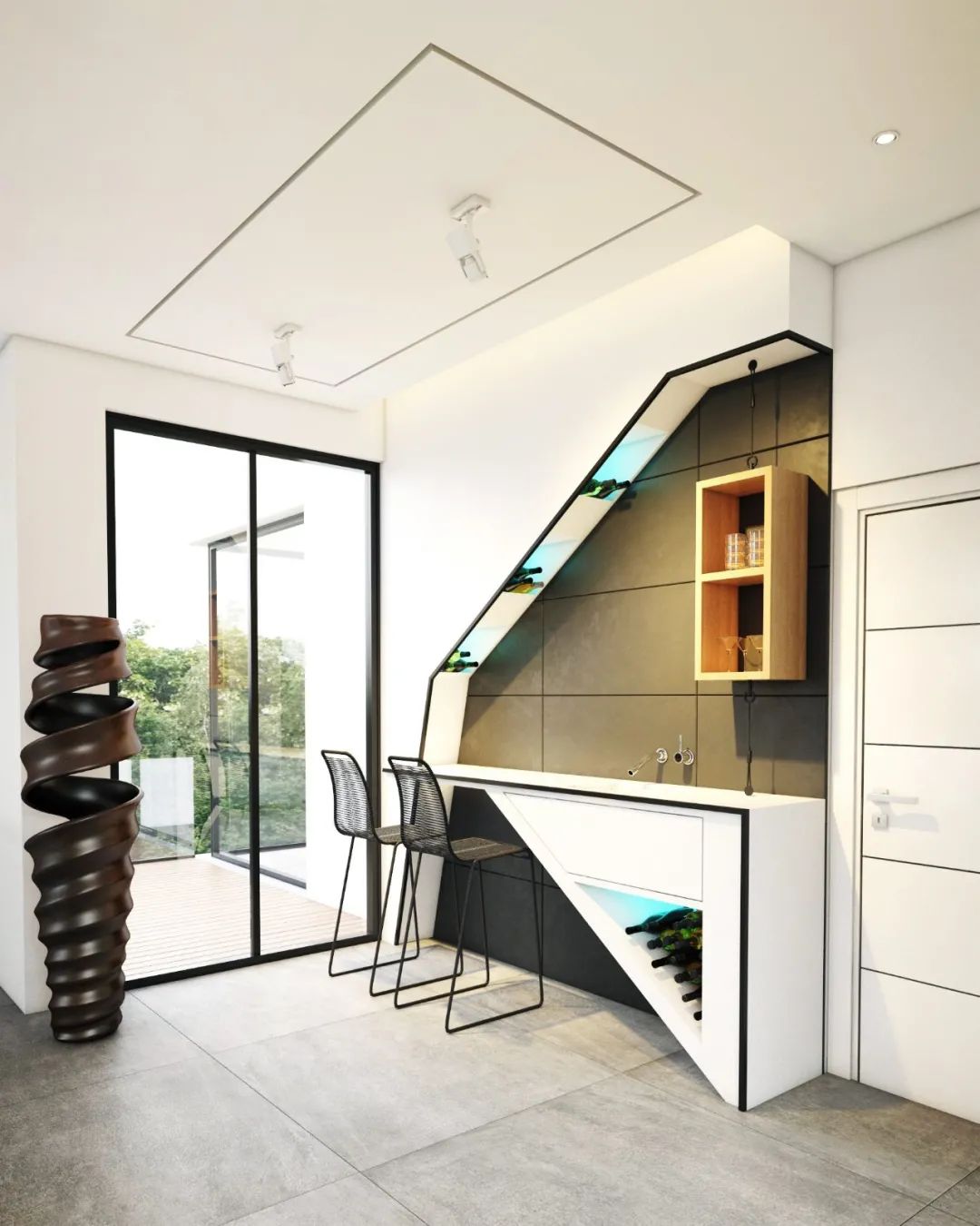 伊朗现代简约别墅丨Zahra Fathi 与 Amir Abbas Habibi-28