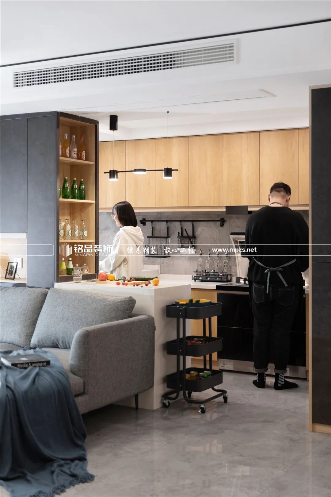 杭州花园岗 112 方现代北欧风，全屋定制打造舒适生活空间-67